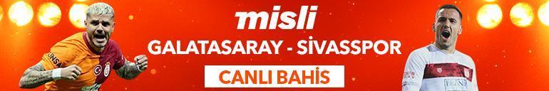 Galatasaray - Sivasspor maçı iddaa oranları
