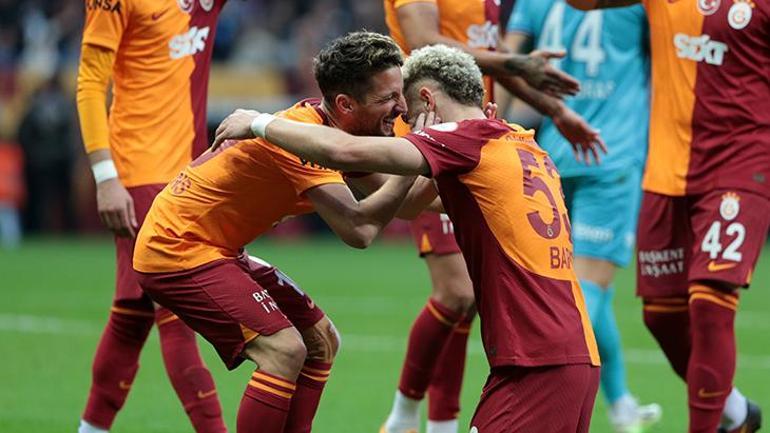 Galatasarayda Dries Mertensten akılalmaz istatistik Maç sonu geleceği için açıklama...