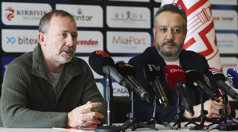 Sergen Yalçın, Antalyaspordan ayrılacağını açıkladı Çok ayıp şeyler bunlar