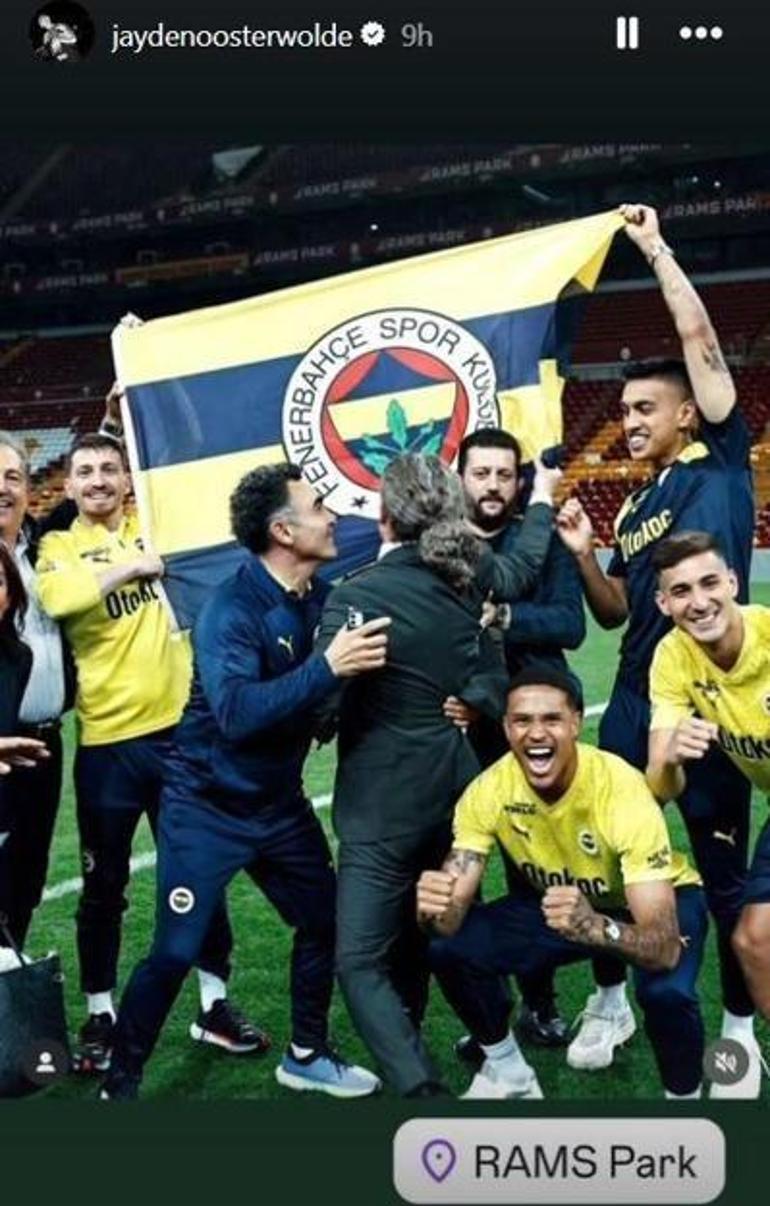 Fenerbahçenin yıldızı Oosterwoldeden Galatasaraya yanıt