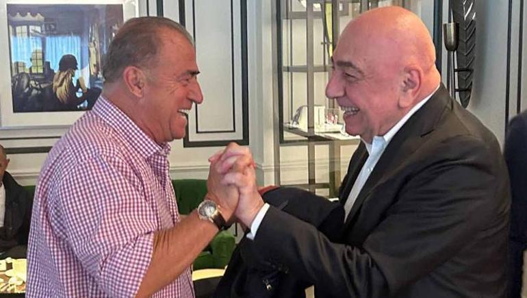 Fatih Terim, Adriano Galliani ile bir araya geldi