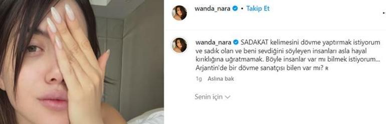 Mauro Icardinin eşi Wanda Naranın imalı paylaşımı kafaları karıştırdı: Sadakat...