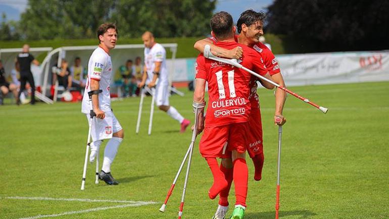 Tarih yazıyorlar Ampute Milli Futbol Takımımız, 3. kez finalde