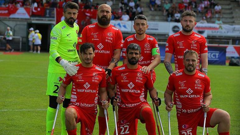 Tarih yazıyorlar Ampute Milli Futbol Takımımız, 3. kez finalde