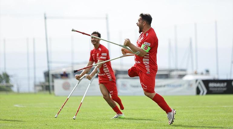 Ampute Milli Futbol Takımımız, Avrupa şampiyonu Üst üste 3. kez...