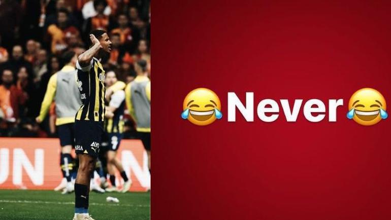 Fenerbahçenin genç yıldızı Oosterwoldeden Galatasaray iddialarına sosyal medyadan yanıt verdi: Asla...