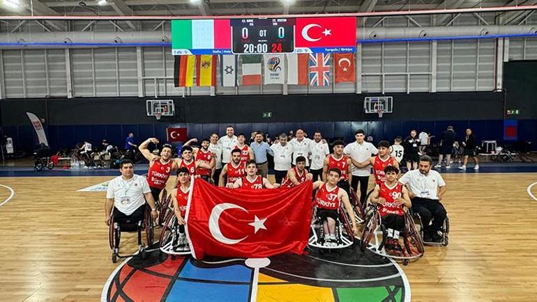 U23 Tekerlekli Sandalye Basketbol Milliler, Avrupa üçüncüsü