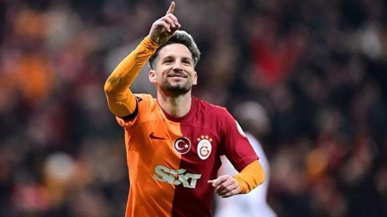 SON DAKİKA: Mertens 1 yıl daha Galatasarayda İşte maaşı...