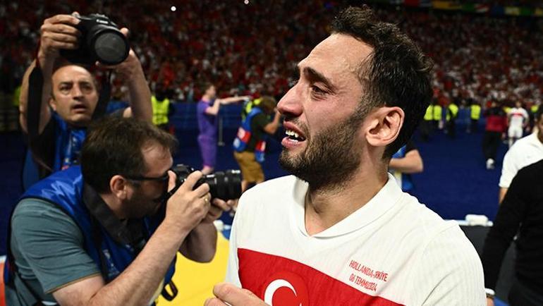 Hakan Çalhanoğlu, neden ağladığını açıkladı Hollanda maçının ardından yaşananları anlattı