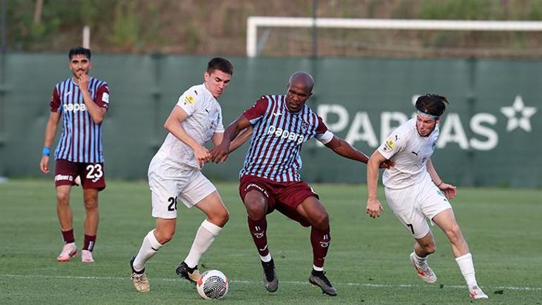 Trabzonspor, hazırlık maçında Zeleznicar Pancevoyu 3 golle geçti