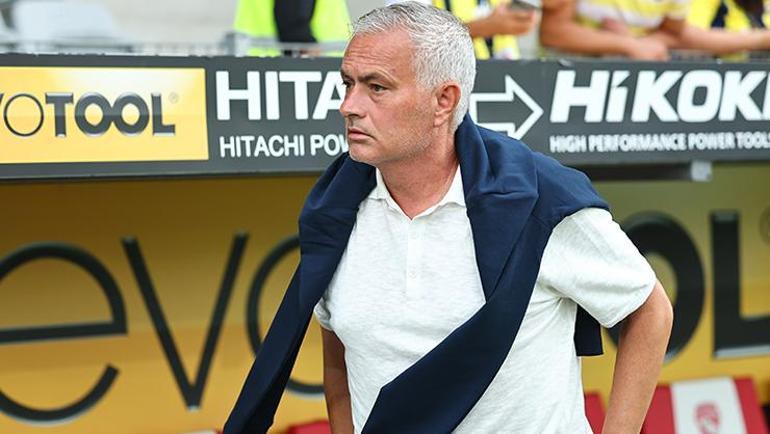 Fenerbahçede Jose Mourinhodan maç sonu olay sözler Kabul edilemez