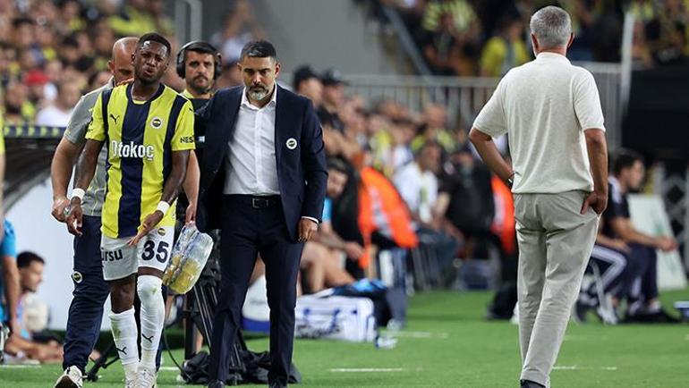 Fenerbahçede Fred şoku yaşanıyor Devam edemedi...