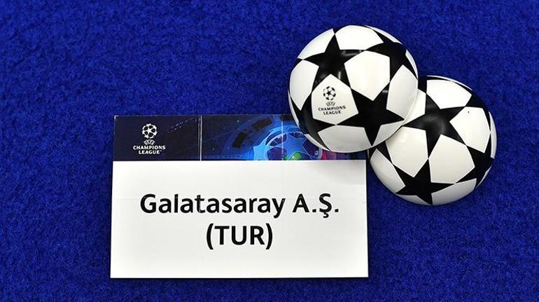 Galatasarayın Şampiyonlar Ligi rakipleri belli oldu Aslana dev gelir