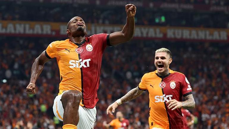 Michy Batshuayi yine bildiği işi yaptı Tarihe geçti, Galatasaraya 3 puanı getirdi...