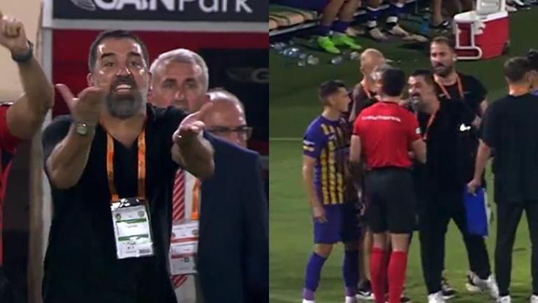 Arda Turan çılgına döndü: İlk maçında kırmızı kart ile ihraç edildi