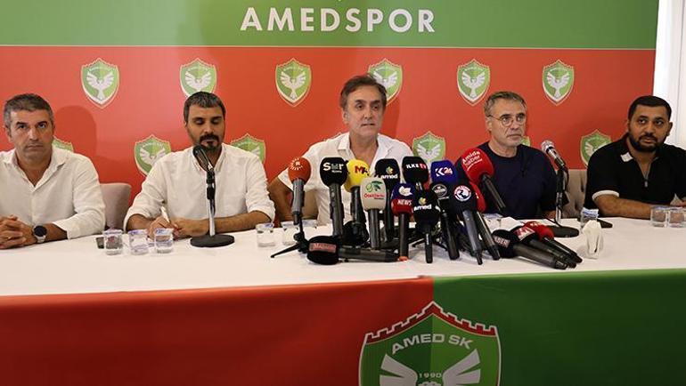 Amedsporda Ersun Yanal sabır istedi Biz de kendimizi eleştiriyoruz