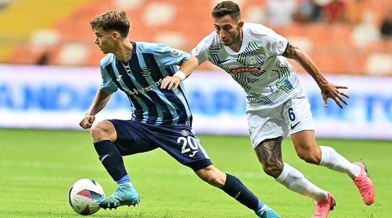 (ÖZET) Adana Demirspor - Çaykur Rizespor maç sonucu: 1-2 | Adanada kazanan Rizespor