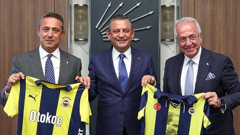 Fenerbahçe Başkanı Ali Koç, CHP Genel Başkanı Özgür Özel ile görüştü