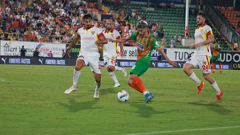 (ÖZET) PUANLAR PAYLAŞILDI Alanyaspor - Göztepe maç sonucu: 1-1