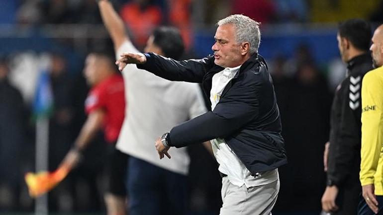 Fenerbahçede Jose Mourinho maçın hakemine patladı VAR kararlarına karşı oynadık