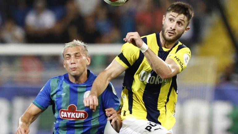 Fenerbahçenin vazgeçilmezi İsmail Yüksek Çaykur Rizespor maçına damga vuran istatistik