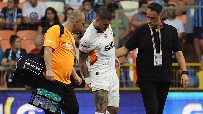 Galatasaraydan Mauro Icardi için sakatlık açıklaması: 2. derece strain