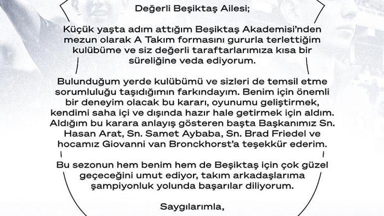 Beşiktaş ayrılığı resmen duyurdu İşte Demir Ege Tıknazın yeni takımı