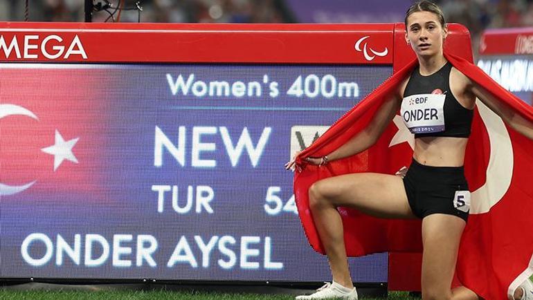 Aysel Önderden Paris 2024te tarihi madalya