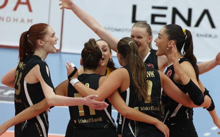 VakıfBank turnuvaya galibiyetle başladı: SSC Palmberg Schwerin: 1 - Vakıfbank: 3