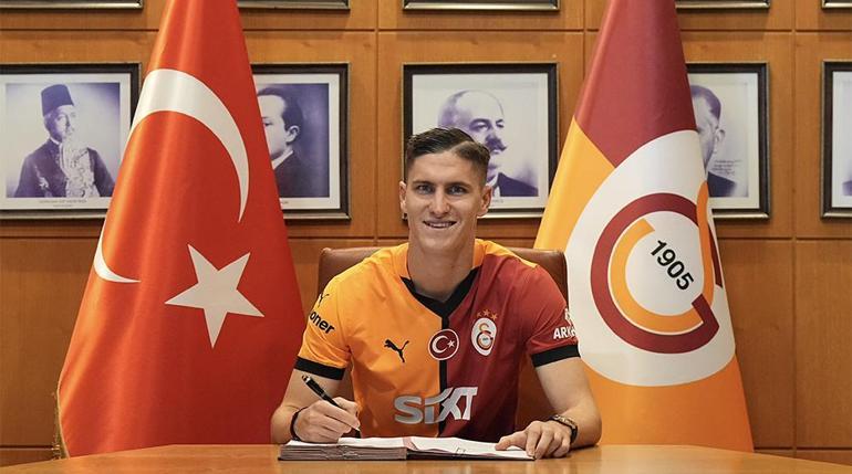 Galatasarayın yeni transferi Roland Sallai imzayı attı Forma numarası belli oldu...