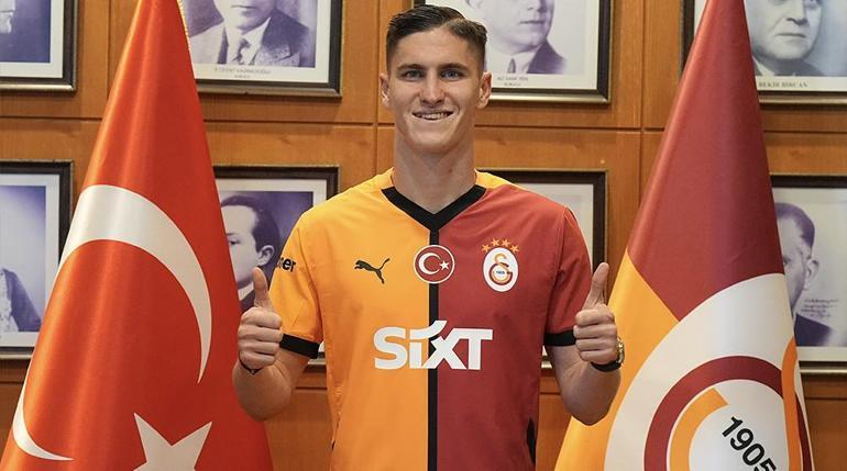 Galatasarayın yeni transferi Roland Sallai imzayı attı Forma numarası belli oldu...