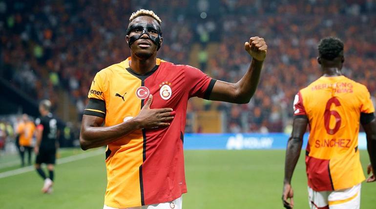 Galatasarayda yeni transferlerin gecesi Jakobs, Osimhen ve Saradan fark yaratan performans...