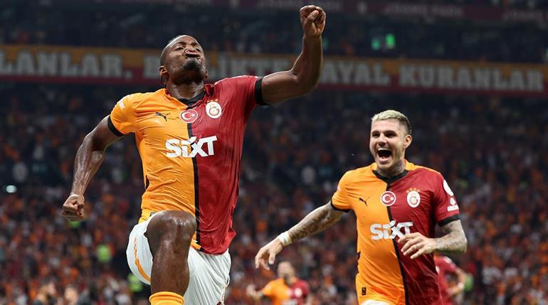 Galatasarayda Victor Osimhenden Icardi ve Batshuayiye büyük övgü: Bu oyunun efsanesi