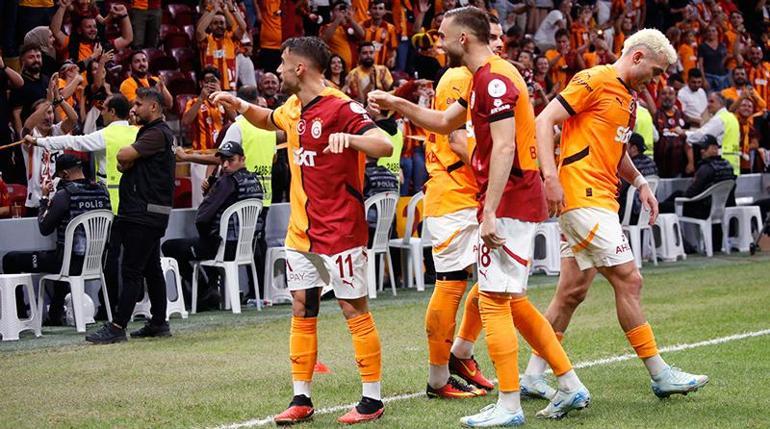 Galatasarayın kanatları işbaşında Ben buradayım mesajı...