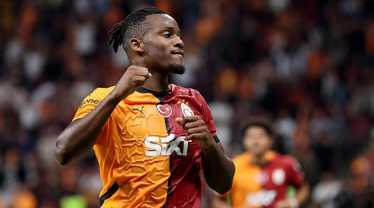 Galatasarayda Michy Batshuayiden Fenerbahçe derbisi açıklaması: Gol atmak ve kazanmak istiyorum