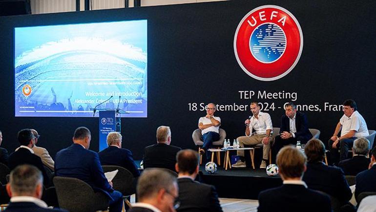 TFF Başkanı İbrahim Hacıosmanoğlu, UEFA TEP Toplantısına katıldı