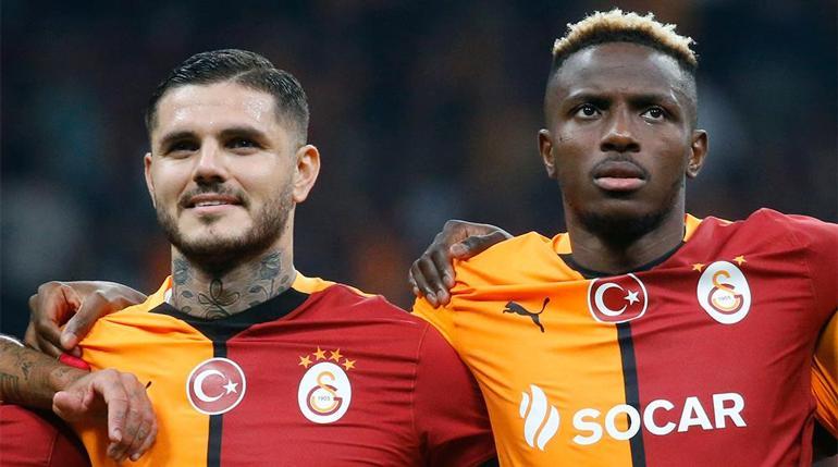 Galatasarayda cevabı merak edilen soru: Osimhen mi, Icardi mi Okan Burukun zorlu kararı