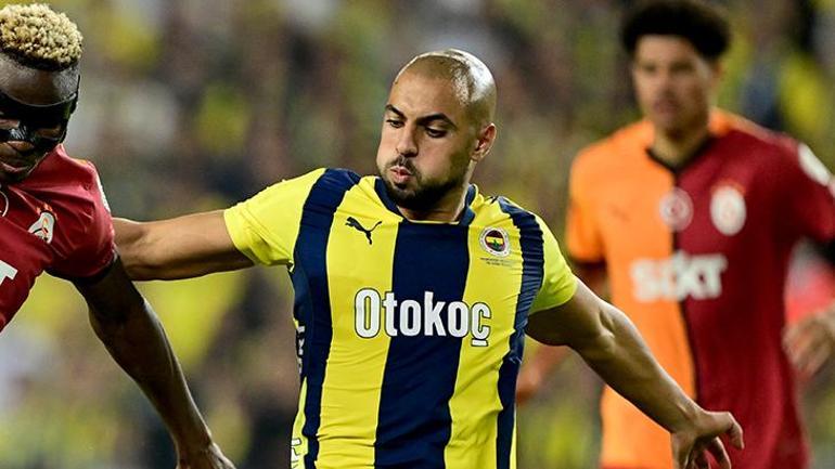 Fenerbahçede Sofyan Amrabat ilk 11i garantiledi Mourinhonun gözüne girmeyi başardı