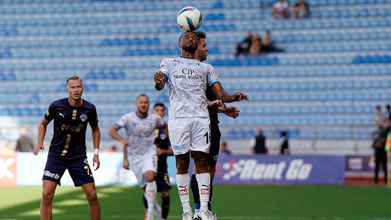 Bodrum FKden 10 kişiyle kritik puan İstanbulda gol yok... (Kasımpaşa 1-1 Bodrum FK özet)