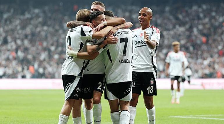 Beşiktaşta Rashica Rafa Silvayı bile geçti Listede Türkiyeden yer alan tek isim