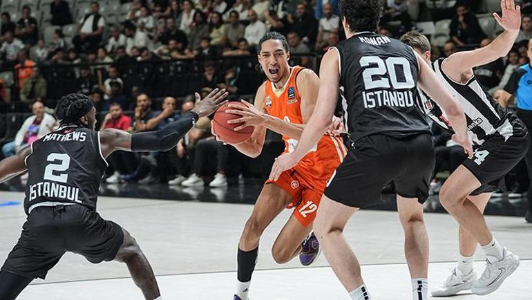 Beşiktaş, Ratiopharm Ulmu farklı yendi: 107-74