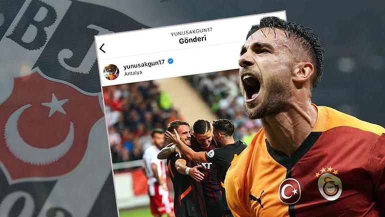 Galatasaraya TFFden kötü haber Beşiktaş derbisi öncesi Yunus Akgün şoku...