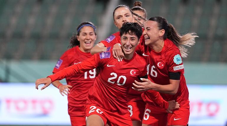 A Milli Kadın Futbol Takımımız, Ukrayna ile berabere kaldı: 1-1