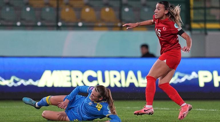 A Milli Kadın Futbol Takımımız, Ukrayna ile berabere kaldı: 1-1