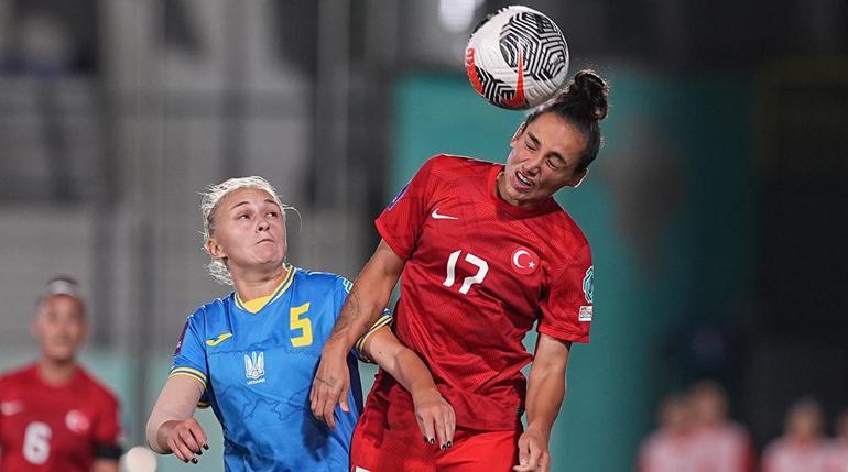 A Milli Kadın Futbol Takımımız, Ukrayna ile berabere kaldı: 1-1