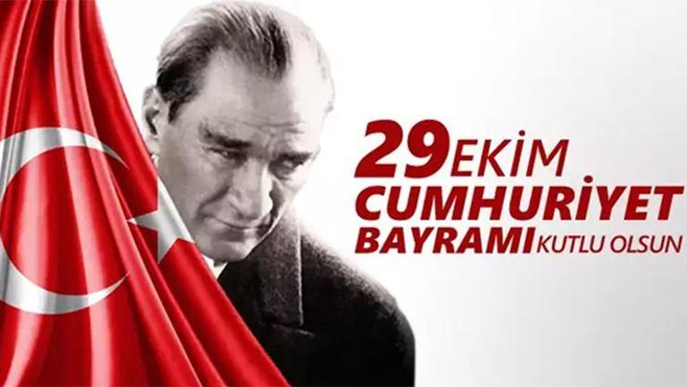 29 Ekim Cumhuriyet Bayramı mesajları (Türk Bayrağı ve Atatürk resimli) En güzel, anlamlı, uzun ve kısa, özel, yazılı, 29 Ekim kutlama sözleri 2024