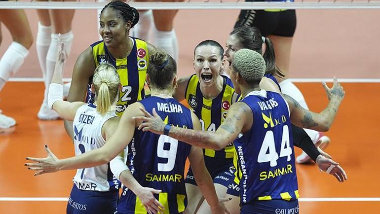 Fenerbahçe Medicana-Galatasaray Daikin maç sonucu: 3-0