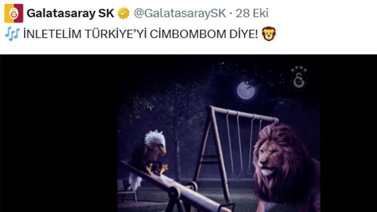 Beşiktaş ve Galatasarayın sosyal medya paylaşımları isyan ettirdi Derbi sonrası büyük tartışma