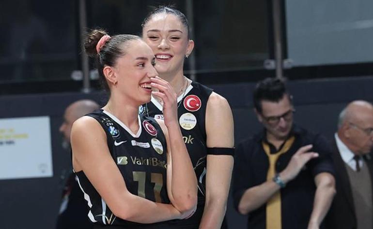 VakıfBankta Markova Fenerbahçeyi devirdi Zehra Güneş Bir ayrıcalık