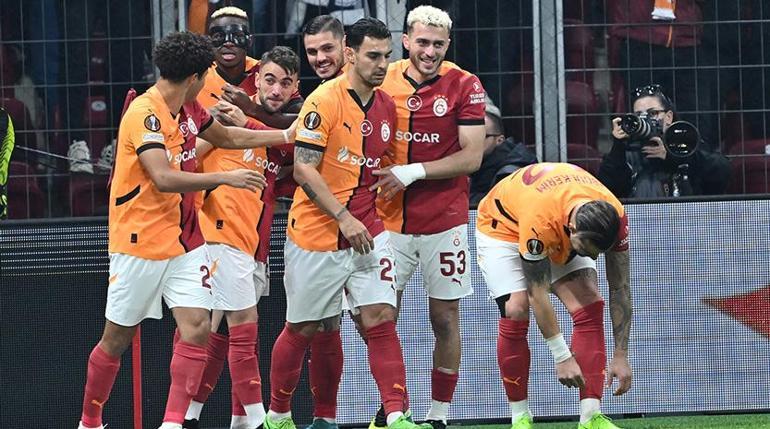 Galatasarayın yıldızlarından UEFA Avrupa Ligine damga Zirve yaptılar...